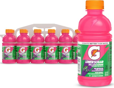 Gatorade Rain Berry Lower Sugar Sports Drink 12-oz. Bottle 12-Pack for $4.52 via Sub. & Save + free shipping w/ Prime