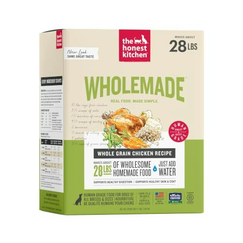 The Honest Kitchen Wholemade Chicken Recipe Dehydrated Dog Food 7lb Box: $50.38 The Honest Kitchen Wholemade Chicken Recipe Dehydrated Dog Food 7lb Box: $50.38