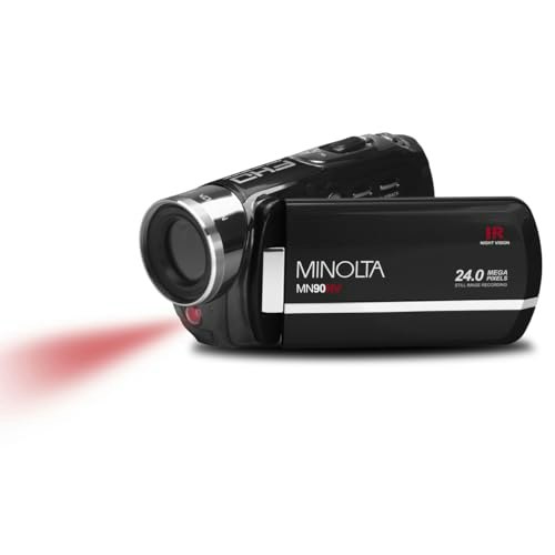 Minolta MN90NV 1080p Full HD Night Vision Camcorder: $0