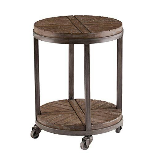 SEI Furniture Konya Urban Industrial Round End Table: $72.07 SEI Furniture Konya Urban Industrial Round End Table: $72.07