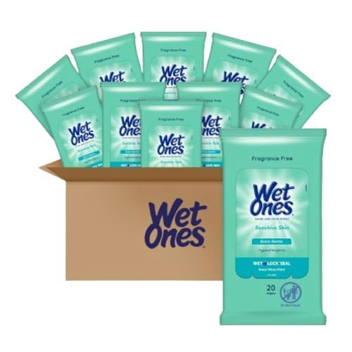 Wet Ones Sensitive Skin Unscented Hand Wipes 30-Pack: $50.99 Wet Ones Sensitive Skin Unscented Hand Wipes 30-Pack: $50.99