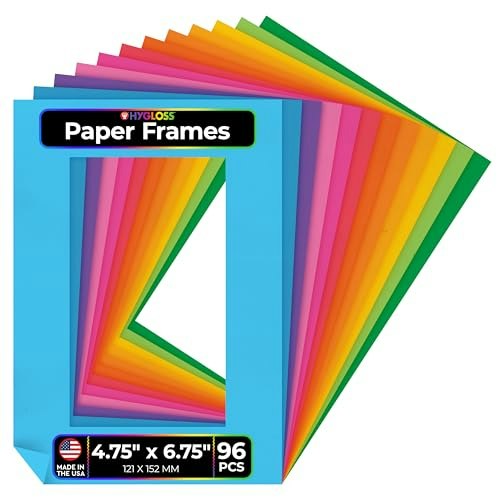 Hygloss Paper Picture Frames 24-Pack: $8