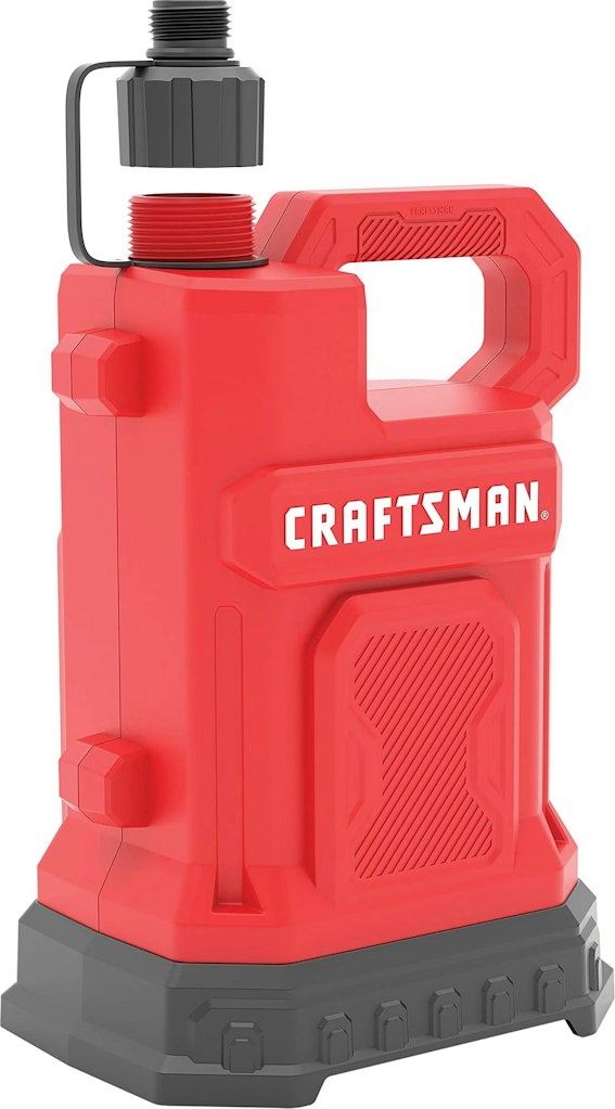 Craftsman 1/3 HP Thermoplastic Submersible Water Pump: $47