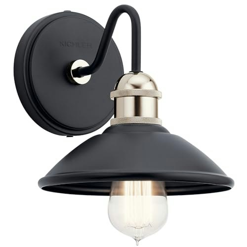 Kichler Clyde 7.5-inch 1-Light Wall Sconce: $81.29 Kichler Clyde 7.5-inch 1-Light Wall Sconce: $81.29