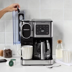 Cuisinart Coffee Center 2-in-1 12 Cup Carafe & Single Serve Coffee Maker for $129.99 in cart + free shipping