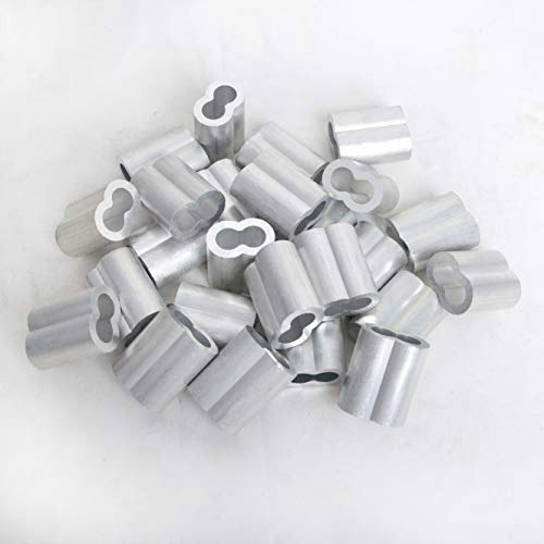 Higood 3/8-Inch Wire Rope Sleeves 25-Pack: $27 Higood 3/8-Inch Wire Rope Sleeves 25-Pack: $27