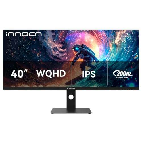 Innocn 40" Ultrawide 1440p HDR IPS Monitor: $479.99