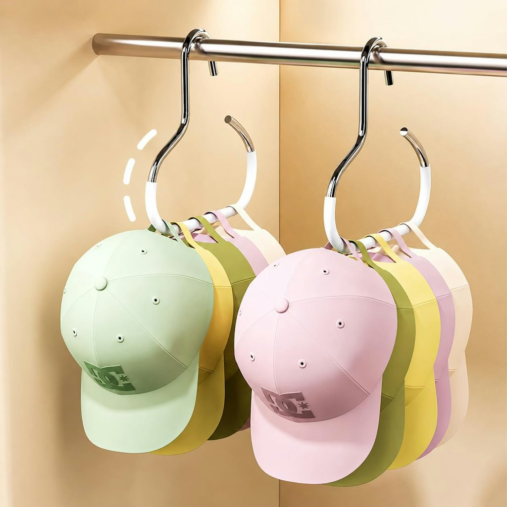 Baseball Cap Organizer 2-Pack: $1.55