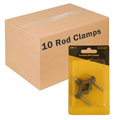 Zareba Aluminum Ground Rod Clamp 10-Pack: $31.97 Zareba Aluminum Ground Rod Clamp 10-Pack: $31.97