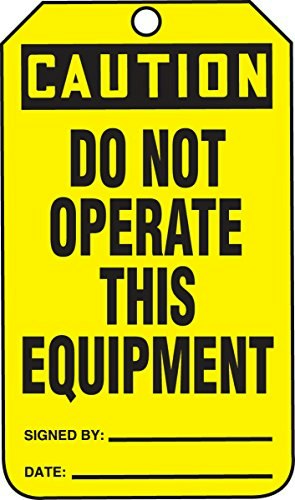 AccuformNMC PF-Cardstock Safety Tag: $3.83 AccuformNMC PF-Cardstock Safety Tag: $3.83