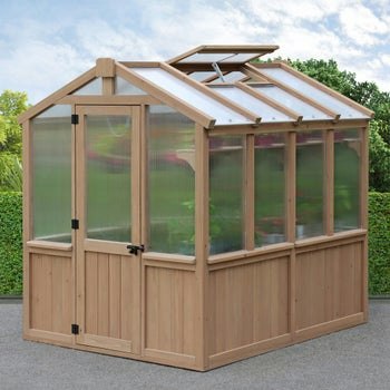 Yardistry 8 x 7-Foot Greenhouse: $800