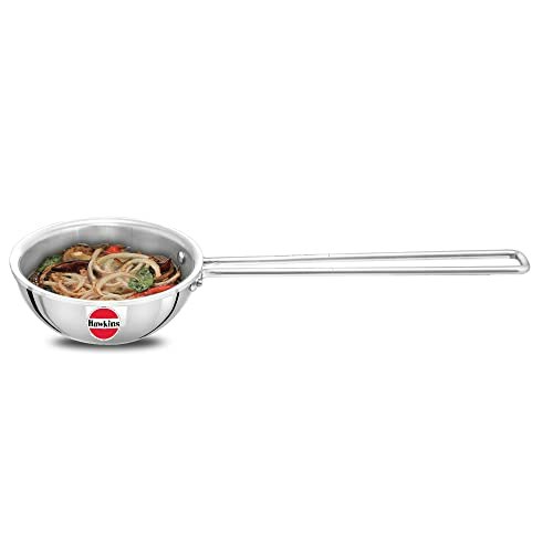 Hawkins 1.5-Cup Triply Stainless Steel Tadka Pan: $14.50 Hawkins 1.5-Cup Triply Stainless Steel Tadka Pan: $14.50