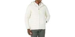 Amazon Essentials Men's Lightweight Packable Hooded Puffer Jacket for $9 + free shipping w/ Prime
