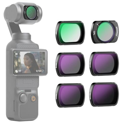 Neewer DJI Osmo Pocket 3/4 ND, CPL, and UV Filter 6-Pack: $51.29 Neewer DJI Osmo Pocket 3/4 ND, CPL, and UV Filter 6-Pack: $51.29