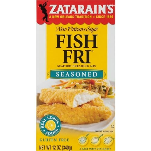 Zatarain's Seasoned Fish Fri Seafood Breading Mix 12-oz 8-Pack: $11.90 Zatarain's Seasoned Fish Fri Seafood Breading Mix 12-oz 8-Pack: $11.90