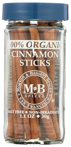 Morton & Bassett Organic Cinnamon Sticks 1.1-oz.: $7.83 Morton & Bassett Organic Cinnamon Sticks 1.1-oz.: $7.83