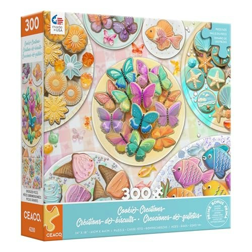 Ceaco 300-Piece Cookie Creations Jigsaw Puzzle: $11.52 Ceaco 300-Piece Cookie Creations Jigsaw Puzzle: $11.52