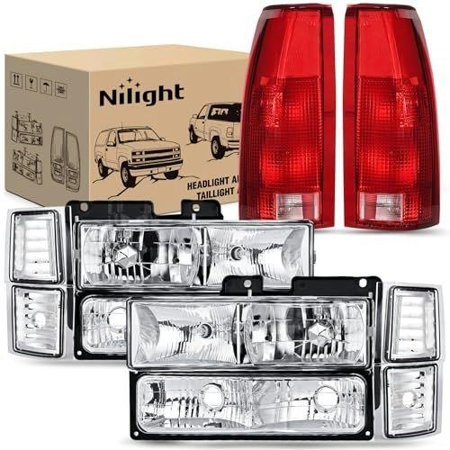 Nilight Chevy Silverado Headlight and Taillight Combo: $134.08 Nilight Chevy Silverado Headlight and Taillight Combo: $134.08