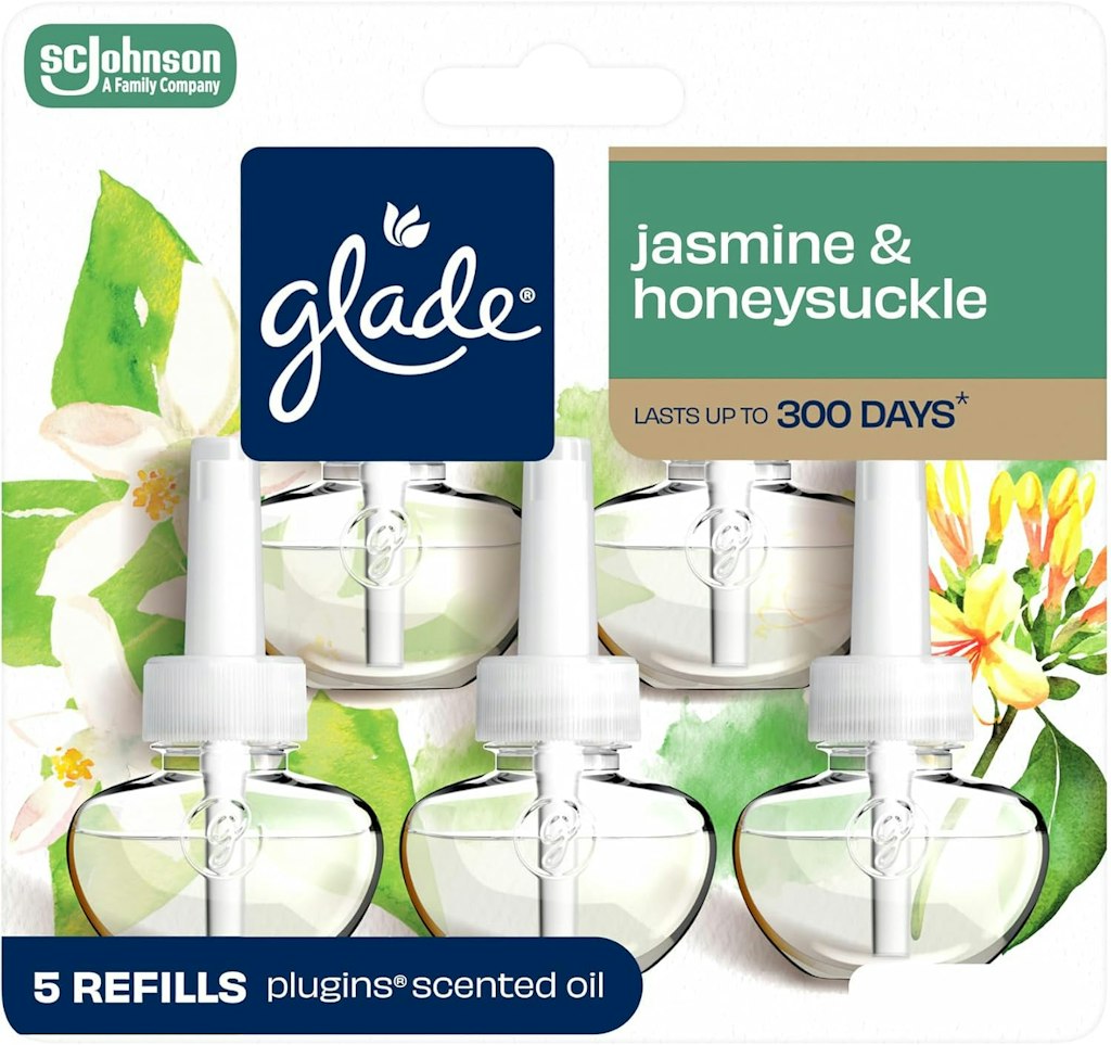 Glade PlugIns Jasmine & Honeysuckle Air Freshener Refills