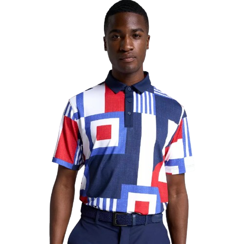 Walter Hagen Men's Performance 11 Novelty Print Golf Polo: $10