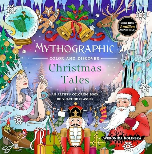 Mythographic Color and Discover: Christmas Tales Coloring Book: $15.98 Mythographic Color and Discover: Christmas Tales Coloring Book: $15.98