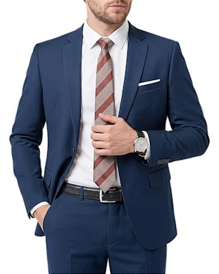 Men's Slim Fit Two-Piece Suit for $49 + free shipping