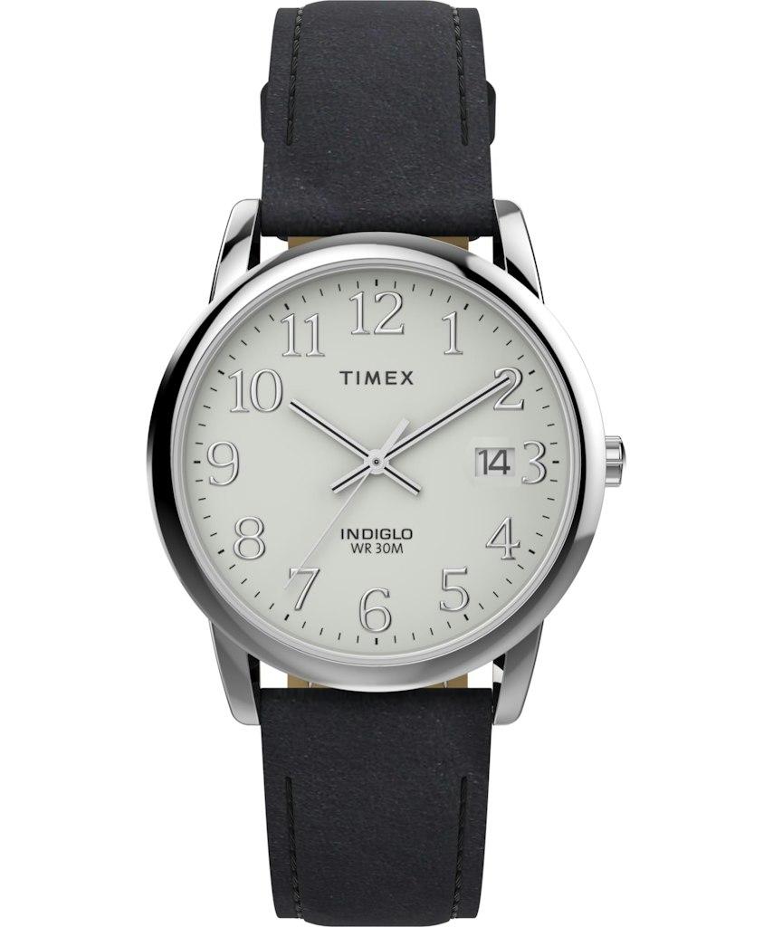 Timex Easy Reader Leather Watch