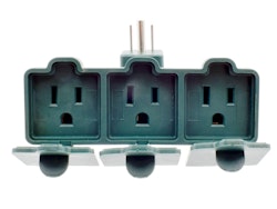 Project Source 15A 3-Wire Grounding Single to Triple Adapter for $4 + free shipping