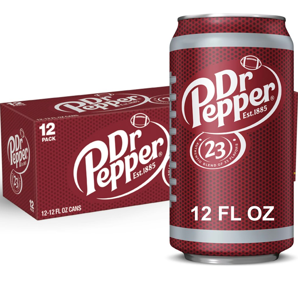 Dr Pepper 12-Pack Cans: $6.00