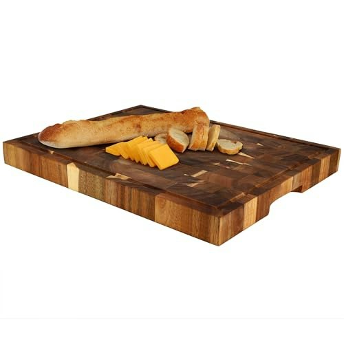 Elama 17 x 13-Inch Acacia Wood Butcher Block: $24.99 Elama 17 x 13-Inch Acacia Wood Butcher Block: $24.99