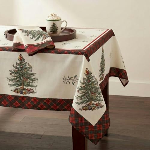 Spode 60" x 84" Rectangular Tablecloth: $35 Spode 60" x 84" Rectangular Tablecloth: $35