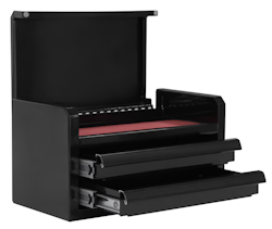 Hyper Tough Mini 2-Drawer Steel Toolbox for $20 + free shipping w/ $35