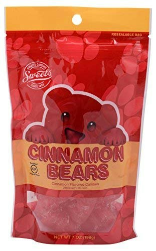 Sweets Cinnamon Bears 7-oz. Bag: $8.78
