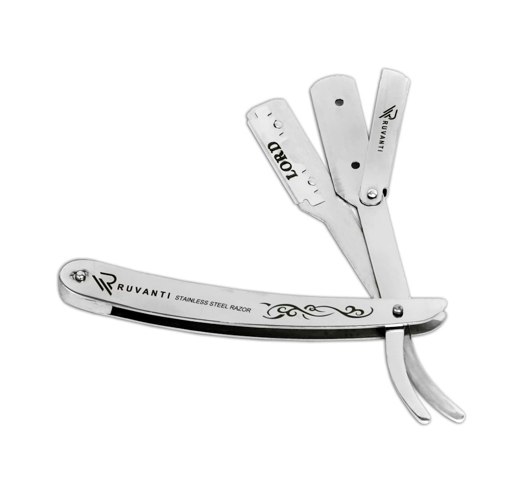 Ruvanti Straight Edge Razor for Men's Shave