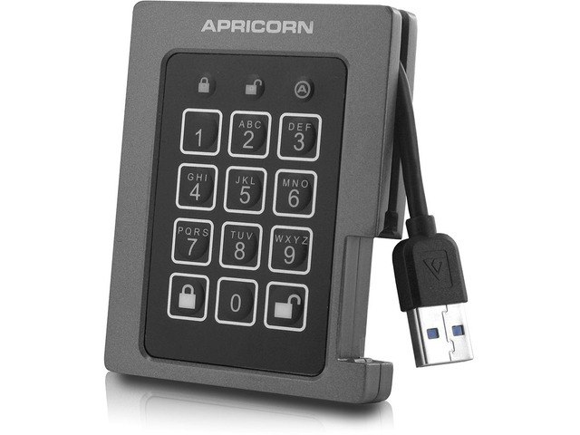 Apricorn 1TB Aegis Padlock Encrypted Portable SSD: $829 Apricorn 1TB Aegis Padlock Encrypted Portable SSD: $829