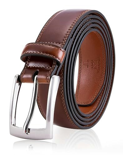 Milorde Brown Leather Dress Belt: $16.77 Milorde Brown Leather Dress Belt: $16.77