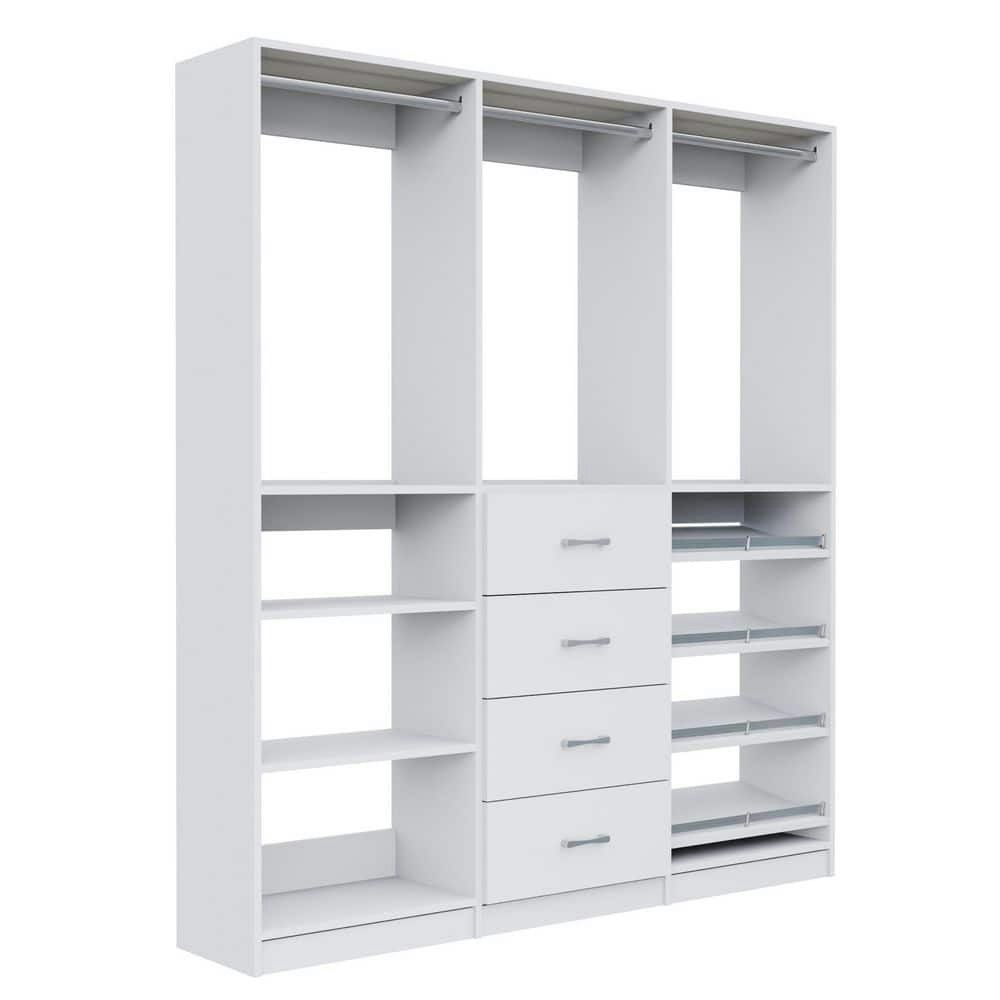 Alto Collection 90-Inch Wall-Mounted Closet System: $1,966.04 Alto Collection 90-Inch Wall-Mounted Closet System: $1,966.04