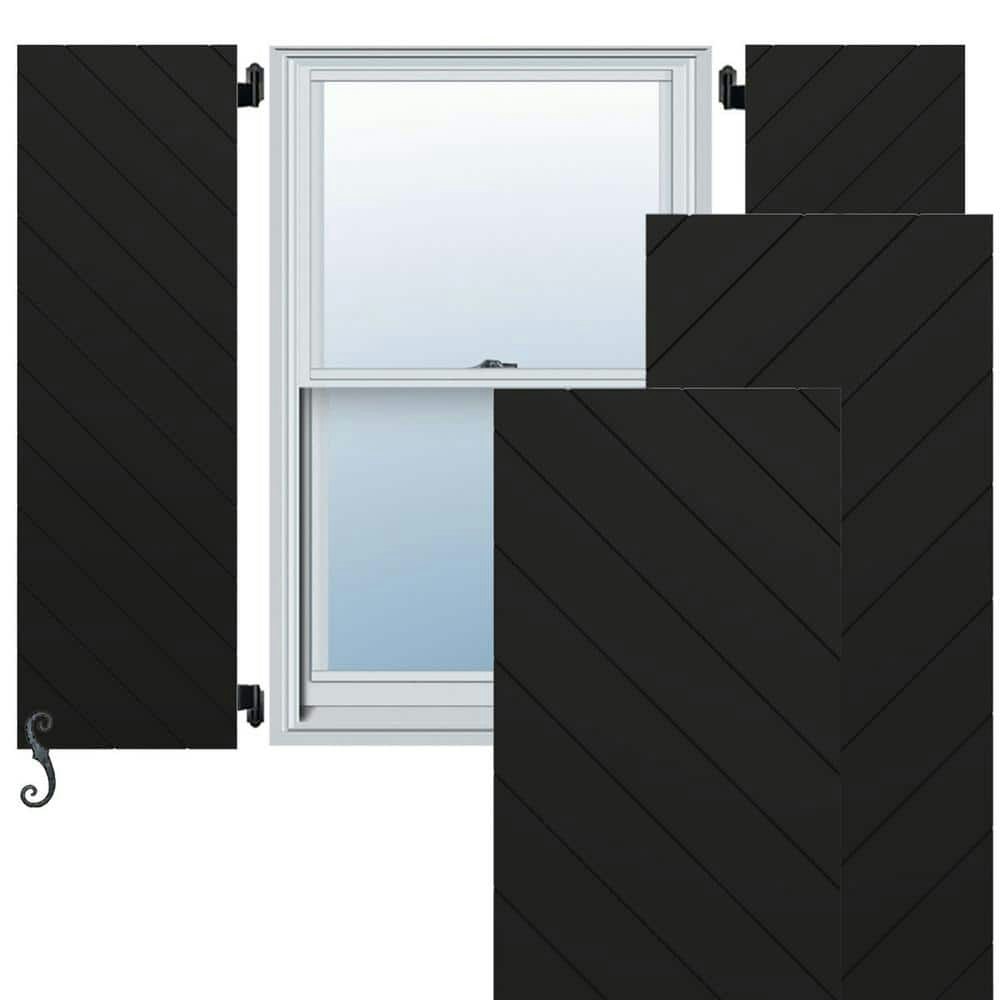 EnduraCore 12" x 73" Diagonal Slat Composite Shutters 2-Pack: $484.28 EnduraCore 12" x 73" Diagonal Slat Composite Shutters 2-Pack: $484.28