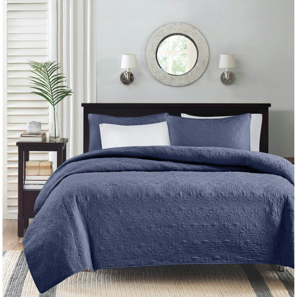 Madison Park Vancouver 3-Piece Full/Queen Reversible Coverlet Set: $55.99 Madison Park Vancouver 3-Piece Full/Queen Reversible Coverlet Set: $55.99