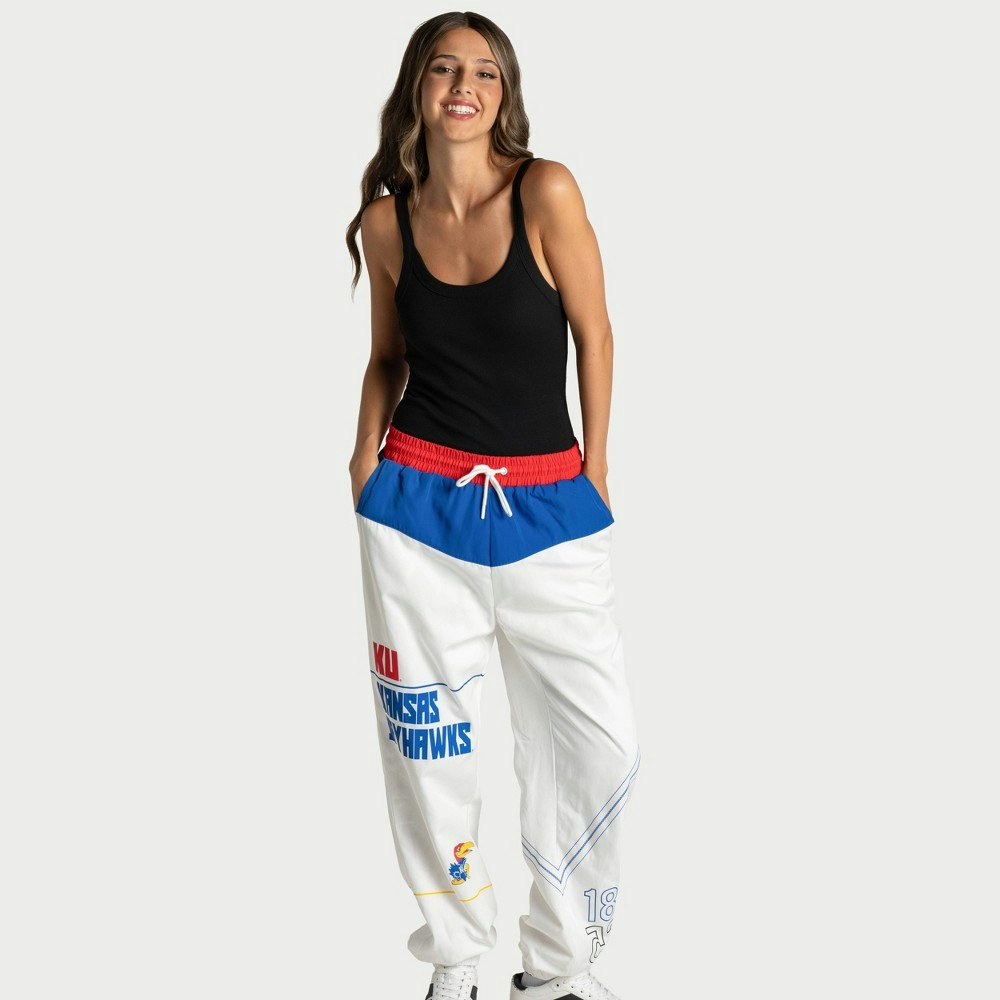 Kansas Jayhawks Women's Windbreaker Joggers: $64.99 Kansas Jayhawks Women's Windbreaker Joggers: $64.99