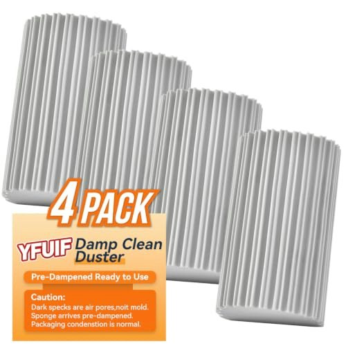 YFUIF Damp Clean Duster Sponge 4-Pack: $8.49 YFUIF Damp Clean Duster Sponge 4-Pack: $8.49