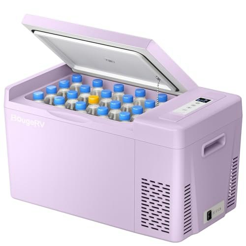 BougeRV 23-Quart 12V Portable Car Refrigerator and Freezer: $186.98
