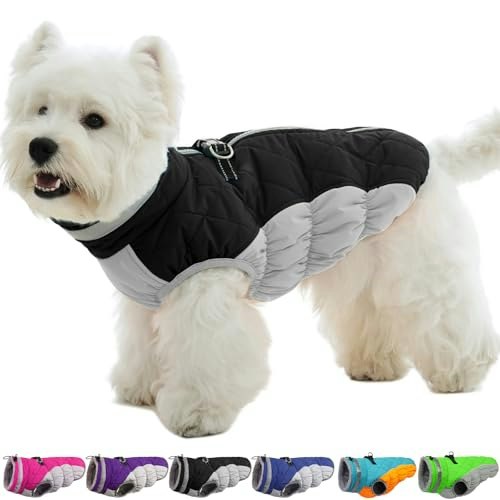 Ouobob Small Dog Winter Coat with Harness: $29.06 Ouobob Small Dog Winter Coat with Harness: $29.06