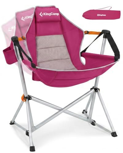 KingCamp Lightweight Aluminum Camping Swing Chair: $94.98