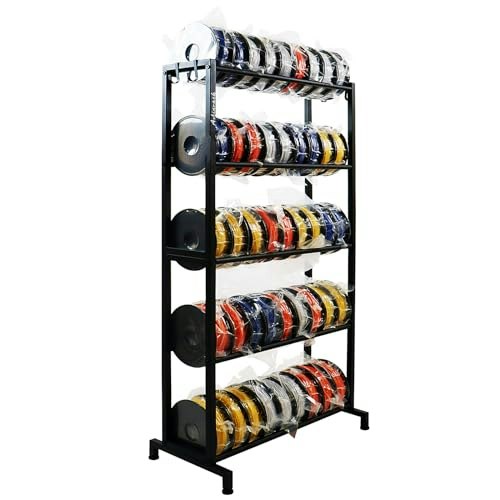 Artinrack 5-Tier 3D Printer Filament Storage Rack: $47.24