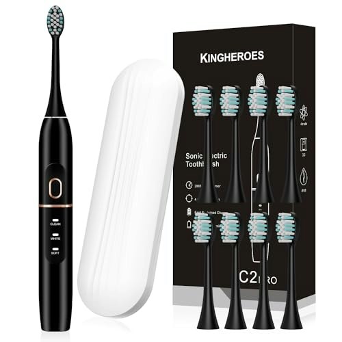 Kingheroes Electric Toothbrush Set: $9.98 Kingheroes Electric Toothbrush Set: $9.98