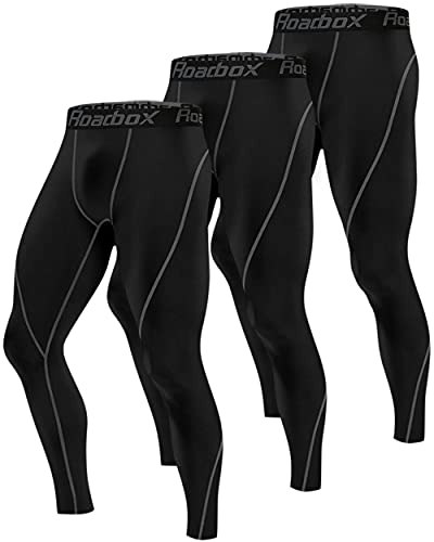 Roadbox Men's Compression Pants 3-Pack: $25.49