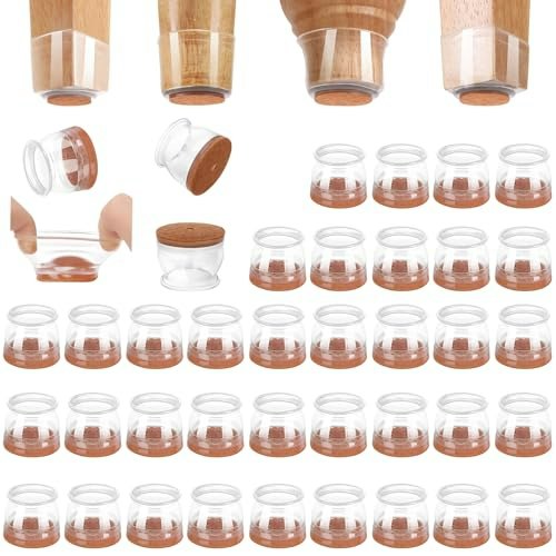 Chunzexi Silicone Chair Leg Floor Protectors 36-Pack: $14.44