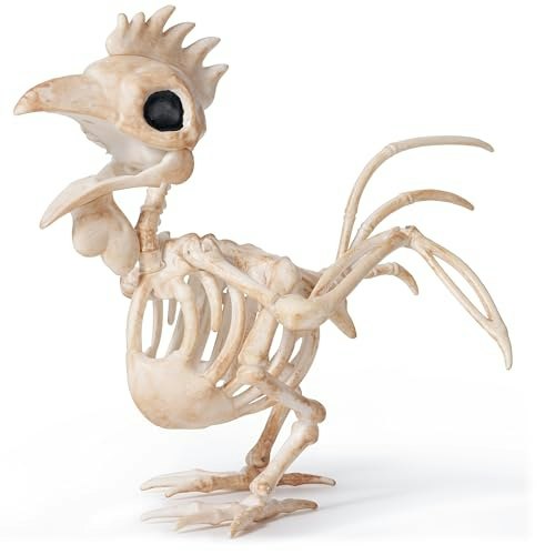 Joyin 6.89-inch Rooster Skeleton Halloween Decoration: $13.59 Joyin 6.89-inch Rooster Skeleton Halloween Decoration: $13.59