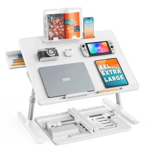 Saiji X-Large Adjustable Foldable Laptop Bed Tray Desk: $69.98 Saiji X-Large Adjustable Foldable Laptop Bed Tray Desk: $69.98